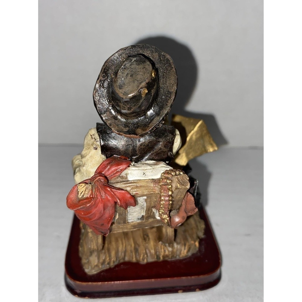 Vintage Ashley Belle Western Cowboy Series With Gramophone & Smoking Pls See Pic - Picture 3 of 10